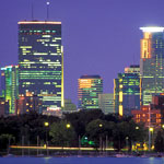 Skyline of Minneapolis