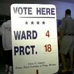 New Orleans Polling Place Sign
